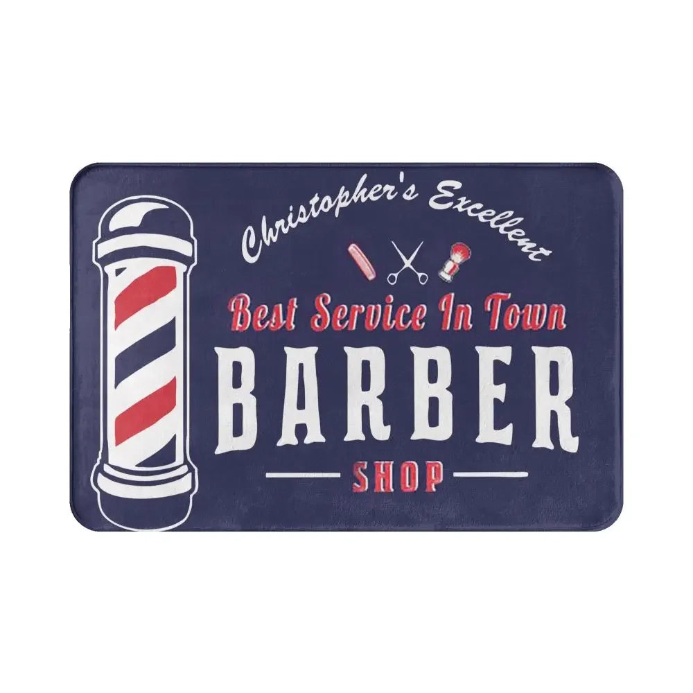 Barber Shop Non-Slip Doormat