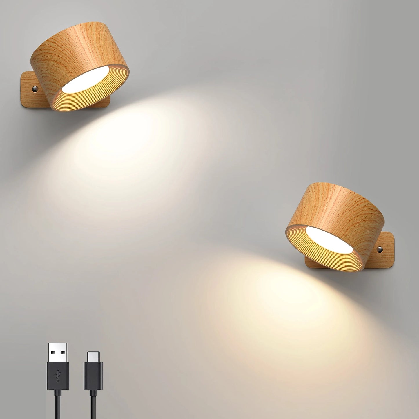 Battery Operated LED Wall Sconces