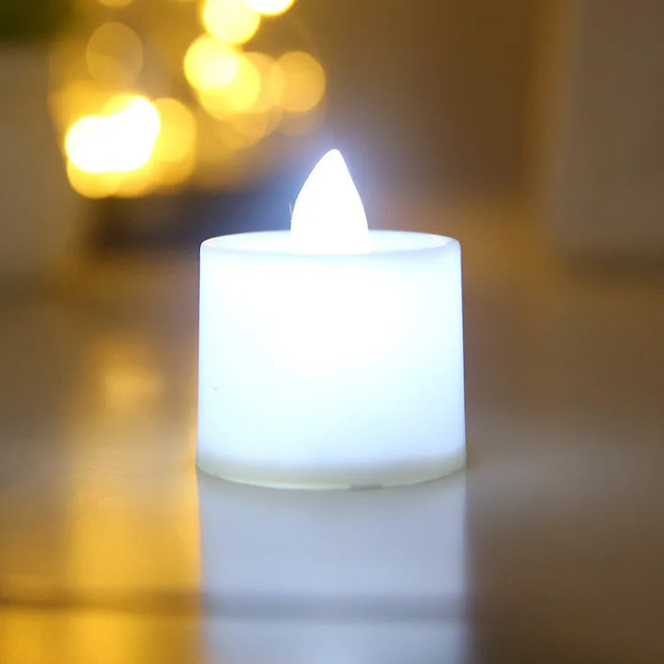 Battery-Powered LED Warm Yellow Candles