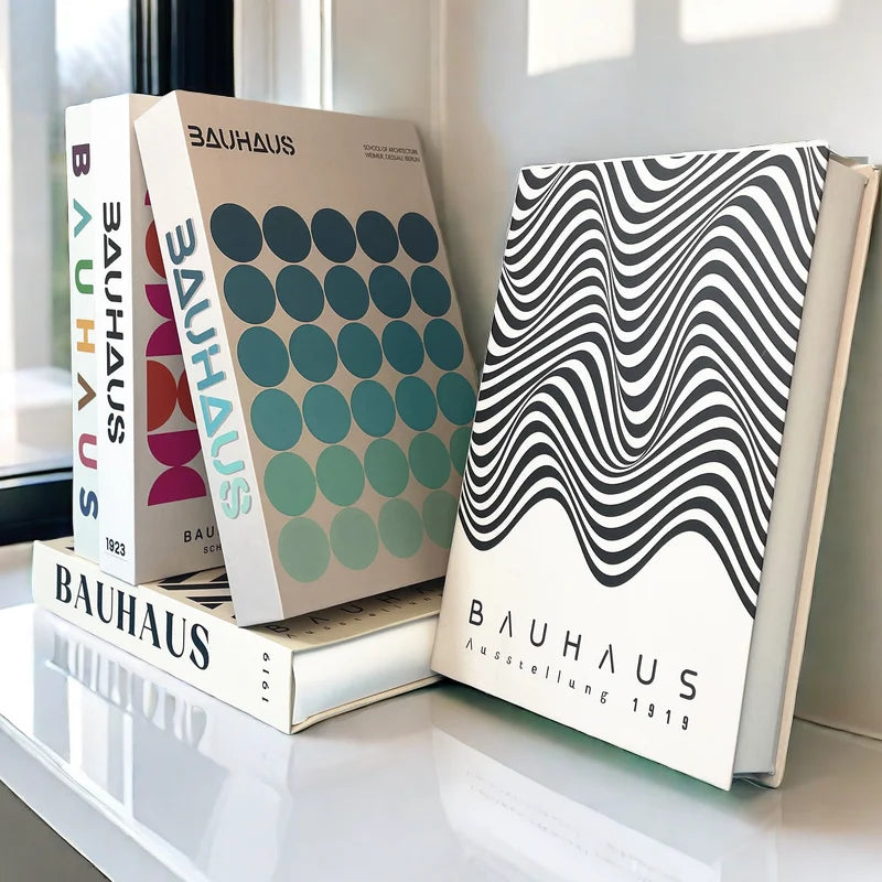 Bauhaus Boho Decorative Storage Book