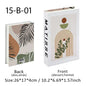 Bauhaus Boho Decorative Storage Book