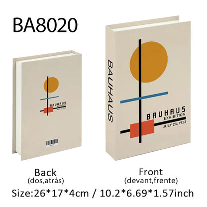 Bauhaus Boho Decorative Storage Book