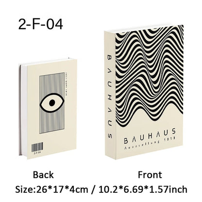 Bauhaus Boho Decorative Storage Book