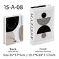 Bauhaus Luxury Fake Book Decor