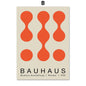 Bauhaus Orange Abstract Canvas Art