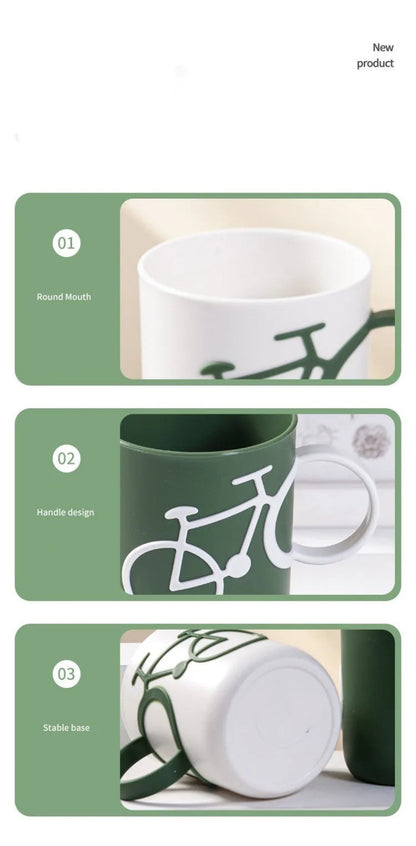 Bicycle Handle 400ml PP Mug