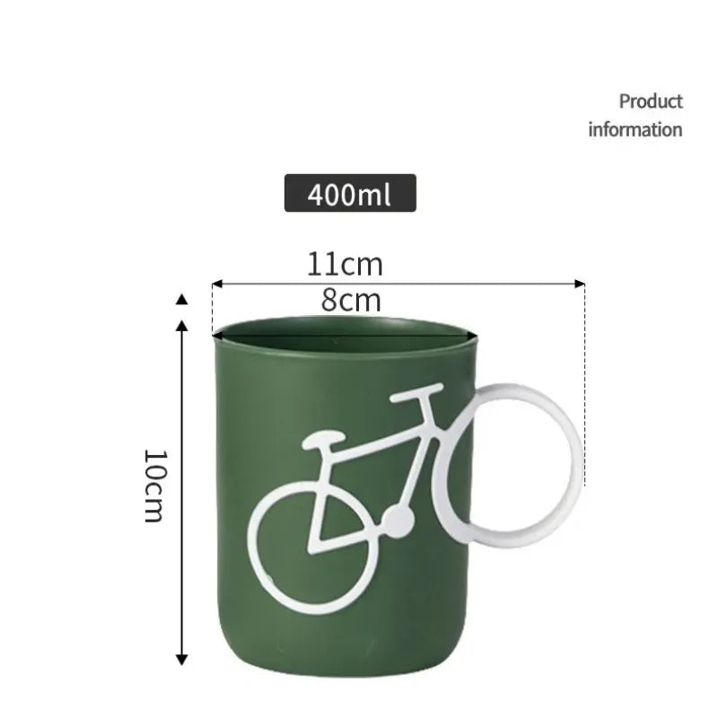 Bicycle Handle 400ml PP Mug