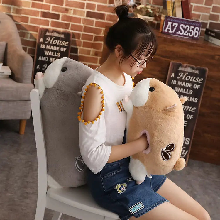 Big Plush Cartoon Hamster Toy