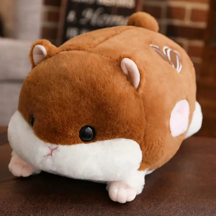 Big Plush Cartoon Hamster Toy