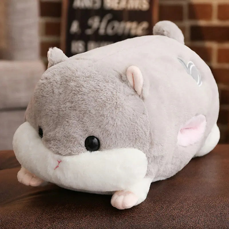 Big Plush Cartoon Hamster Toy