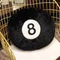 Billiards 8 Ball Plush Pillow