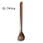 Black Walnut Wooden Dessert Spoon