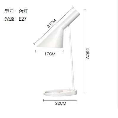 Black White E27 Corner Floor Lamp