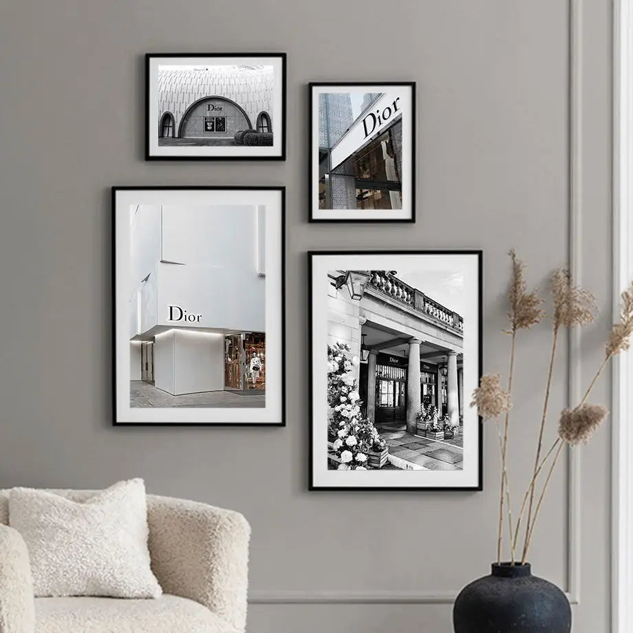 Black and White Canvas Wall Art