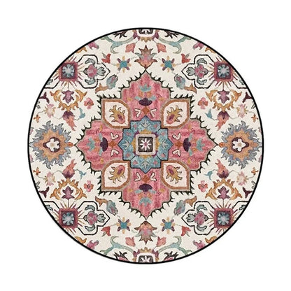 Bohemia Mandala Round Anti-slip Carpet