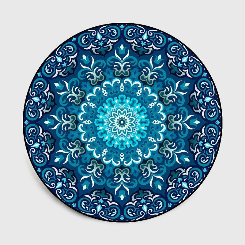 Bohemia Mandala Round Anti-slip Carpet