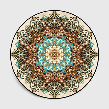 Bohemia Mandala Round Anti-slip Carpet