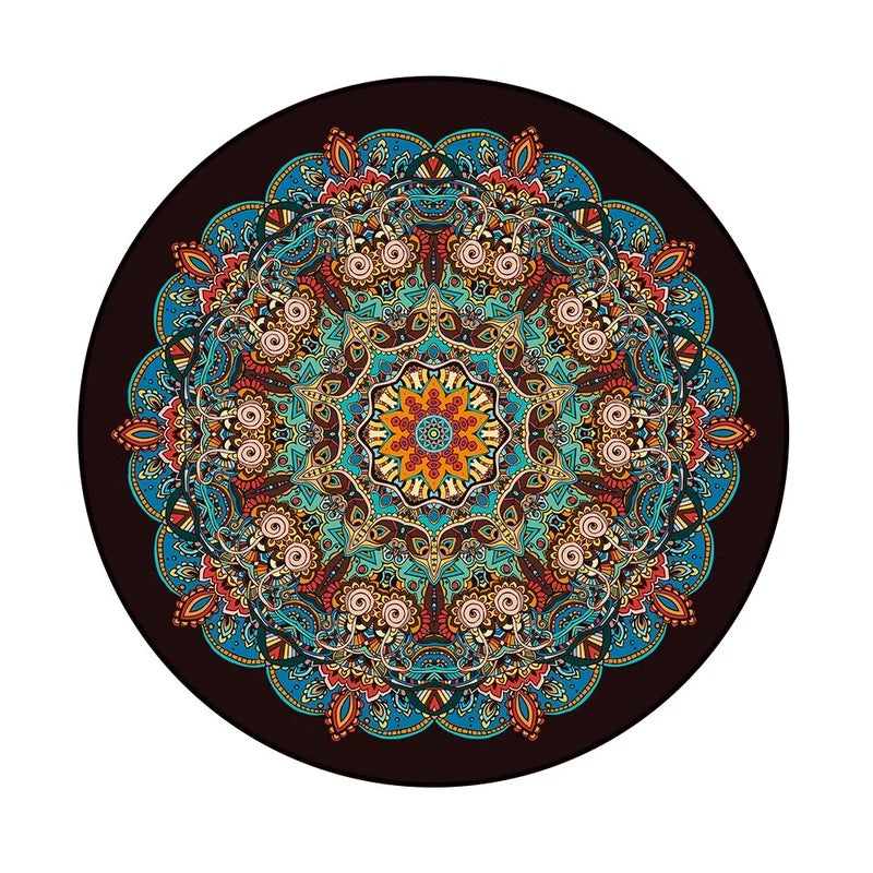 Bohemia Mandala Round Anti-slip Carpet