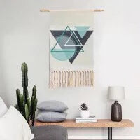 Bohemian Cotton Macrame Wall Tapestry