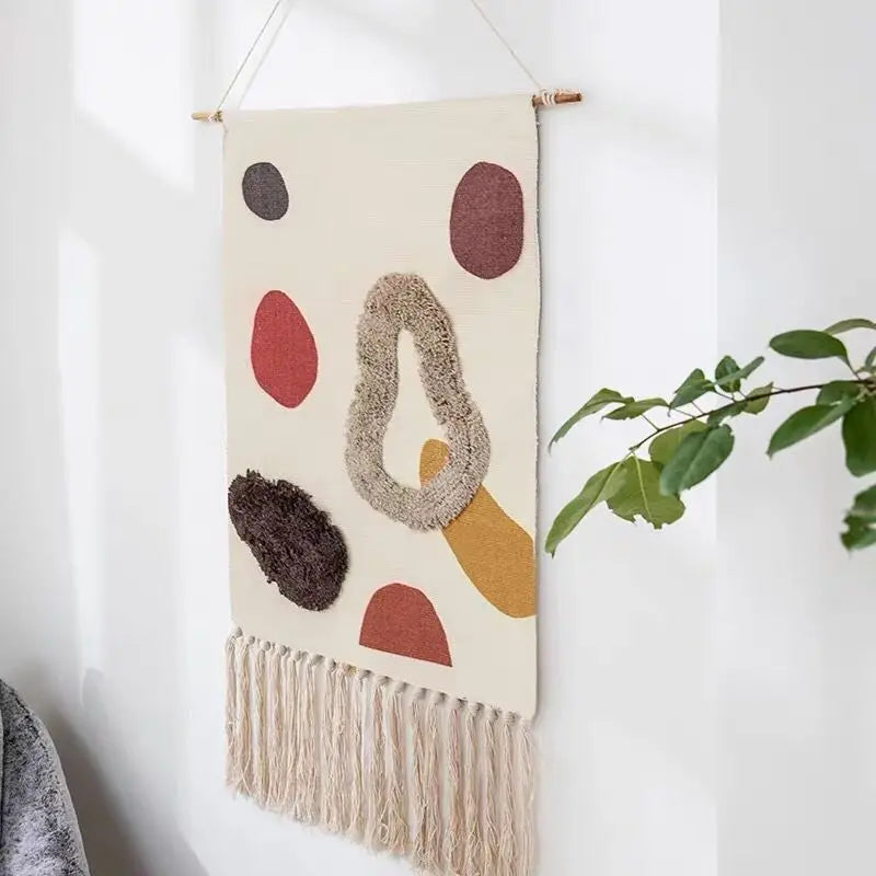 Bohemian Cotton Macrame Wall Tapestry