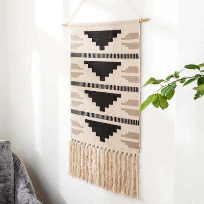 Bohemian Cotton Macrame Wall Tapestry