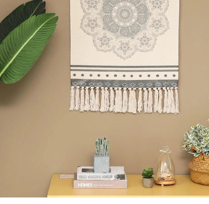 Bohemian Cotton Macrame Wall Tapestry