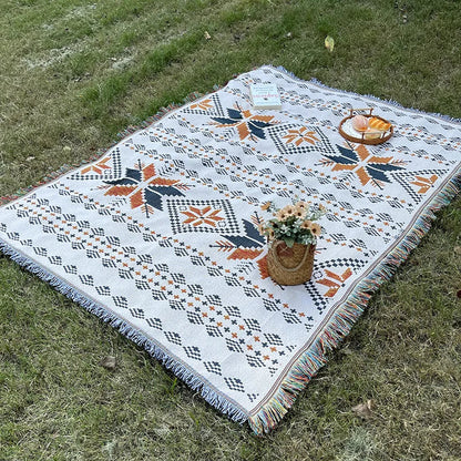 Bohemian Outdoor Picnic Blanket Mat