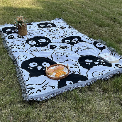 Bohemian Outdoor Picnic Blanket Mat