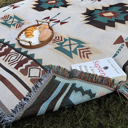 Bohemian Outdoor Picnic Blanket Mat