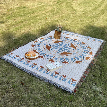 Bohemian Outdoor Picnic Blanket Mat