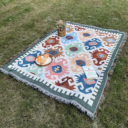 Bohemian Outdoor Picnic Blanket Mat