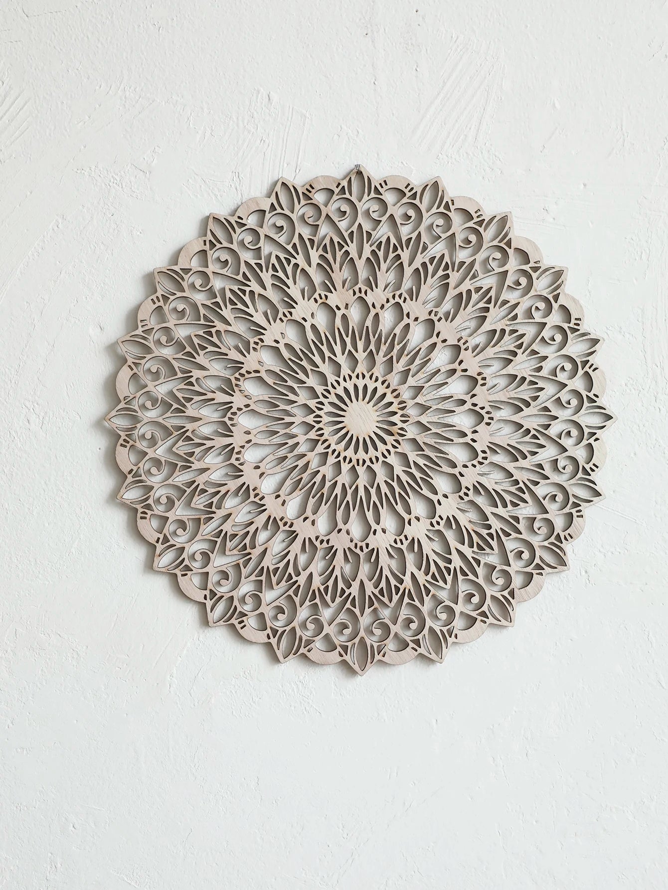 Boho Chic Wooden Mandala Wall Art