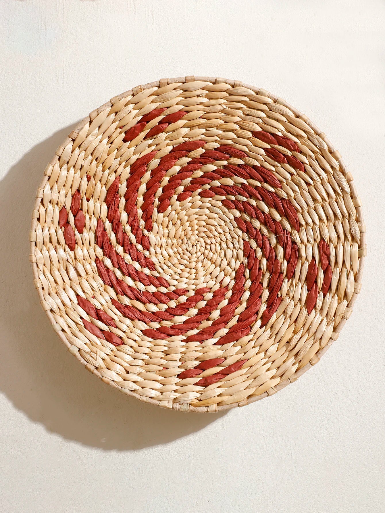 Boho Seagrass Wall Basket Decor