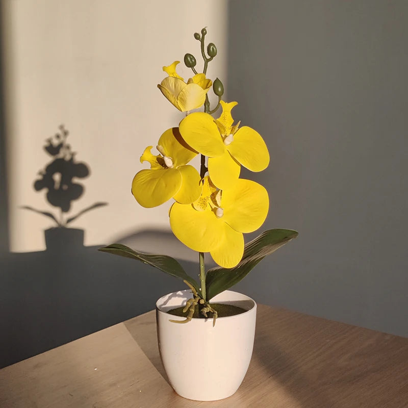 Bonsai Butterfly Orchid Artificial Plant