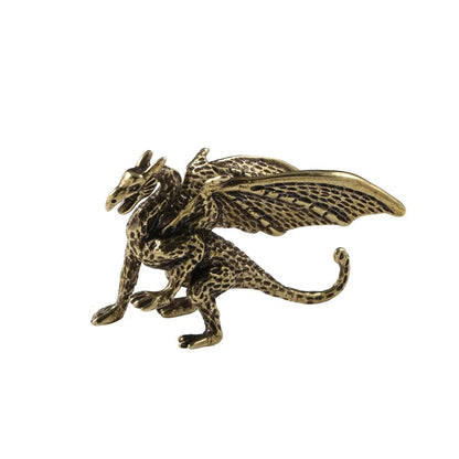 Brass Pterosaur Dragon Statue Ornament