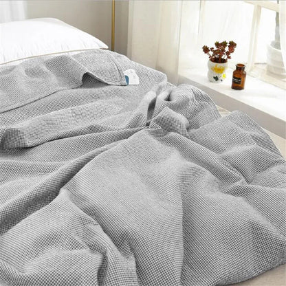 Breathable Muslin Cotton Blanket - Soft