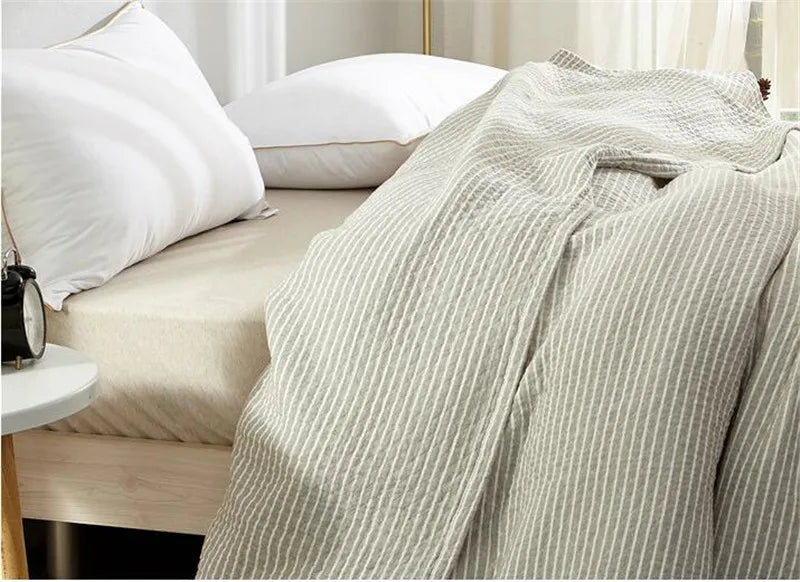 Breathable Muslin Cotton Blanket - Soft