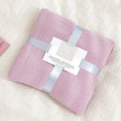 Breathable Muslin Cotton Blanket - Soft