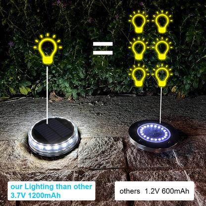 Bright LED Solar Pathway Lights