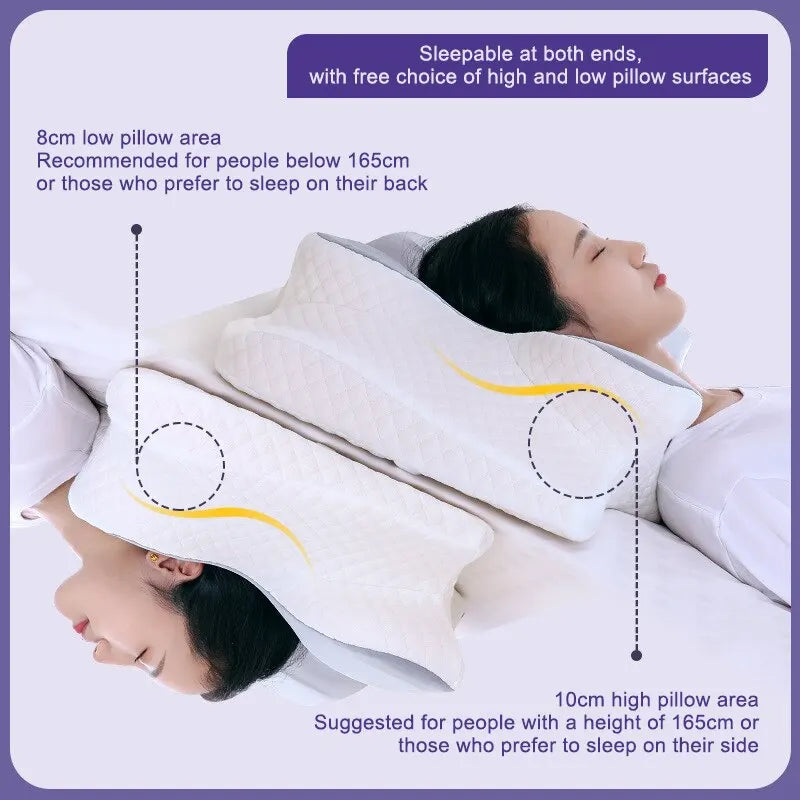 Butterfly Memory Foam Neck Pillow