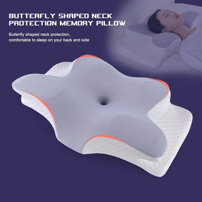 Butterfly Memory Foam Neck Pillow