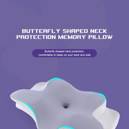 Butterfly Memory Foam Neck Pillow