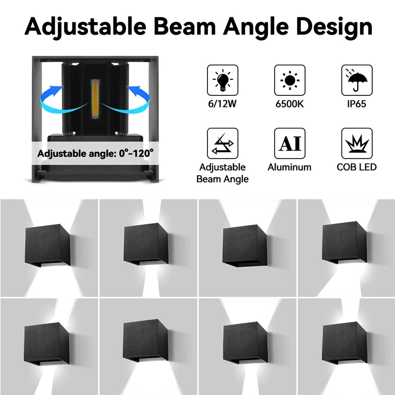 CHENBEN Waterproof LED Wall Lamp