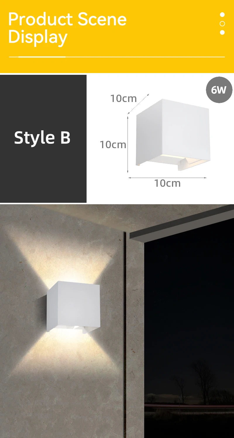 CHENBEN Waterproof LED Wall Lamp