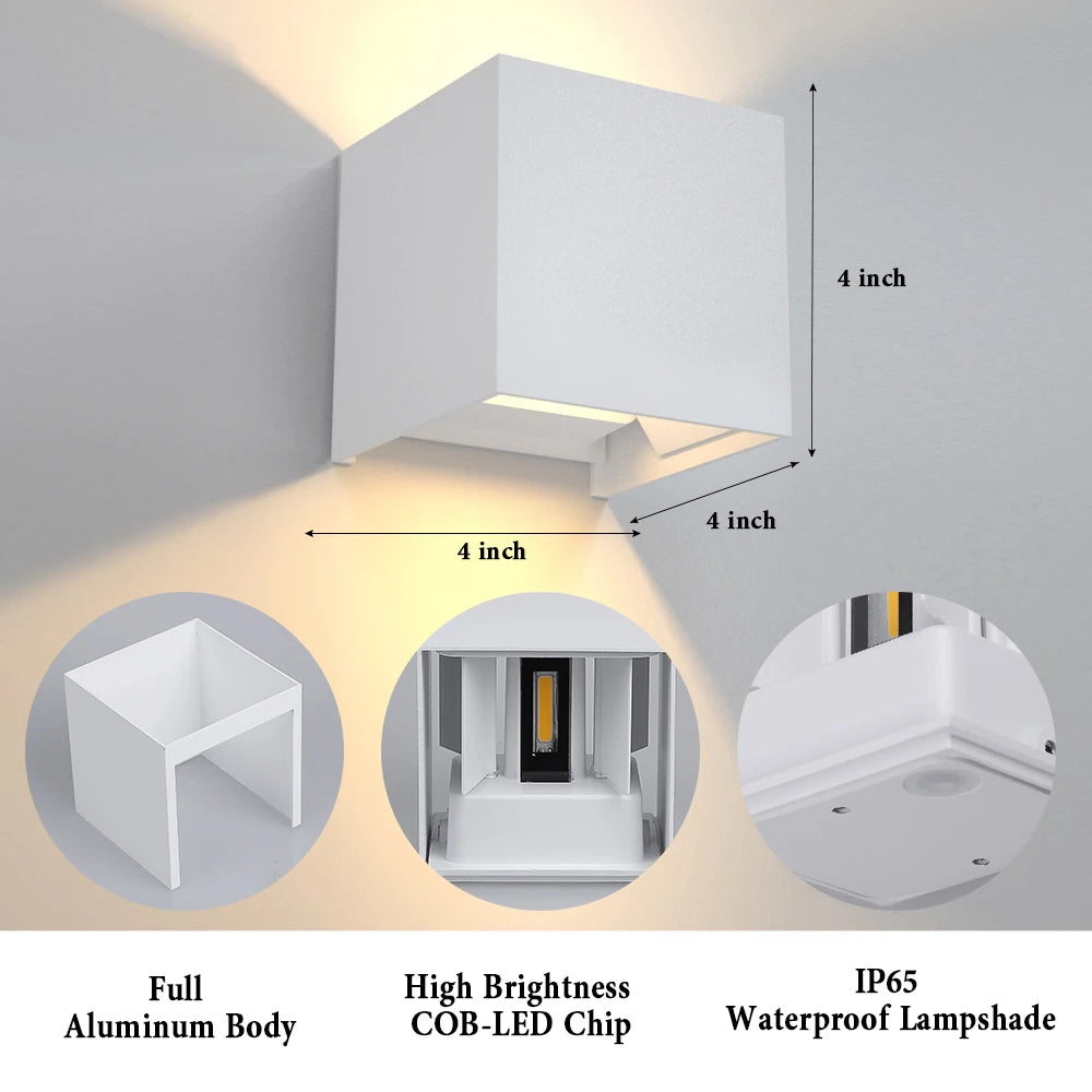 CHENBEN Waterproof LED Wall Lamp