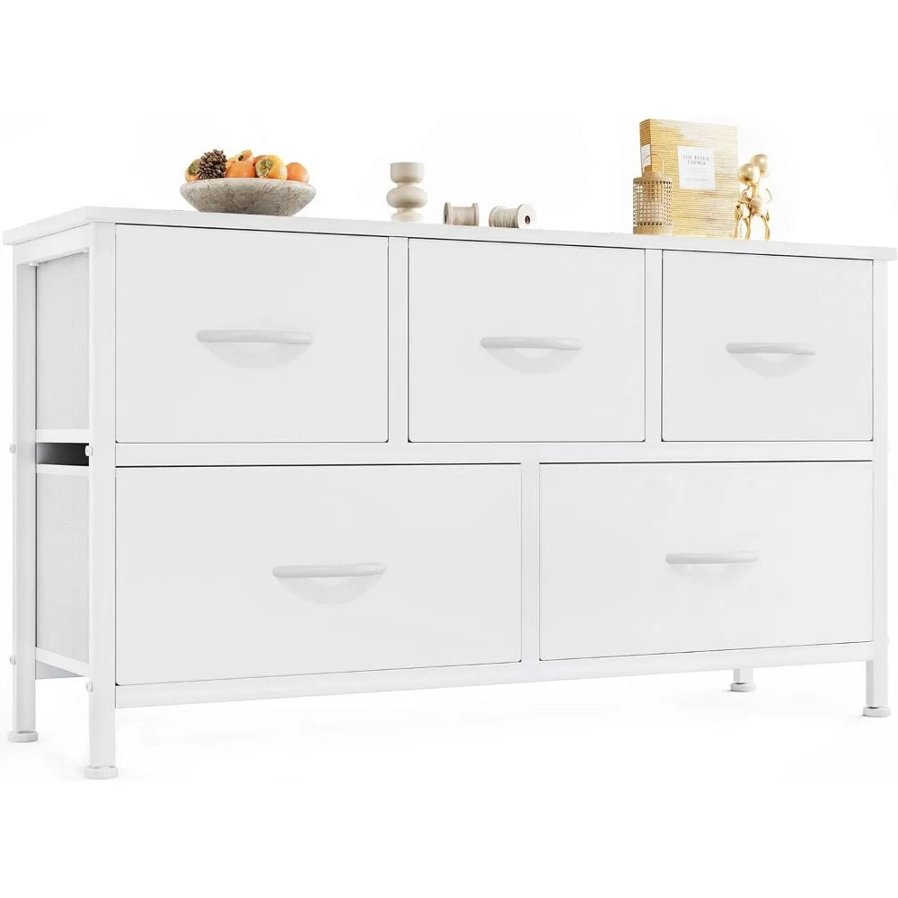 CHENGWEI 5-Drawer Fabric Dresser