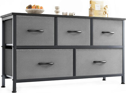 CHENGWEI 5-Drawer Fabric Dresser