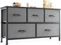 CHENGWEI 5-Drawer Fabric Dresser