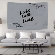 Decorbites™ Kanyes West-Wandteppich: Musik-Album-Cover-Poster für die Schlafzimmerdekoration