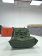 Caterpillar Velvet Single Sofa Chair